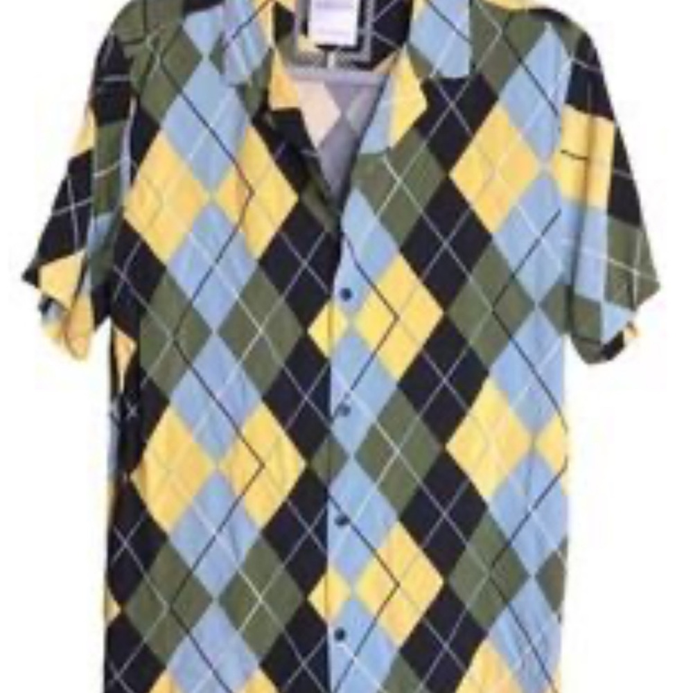 Denim & Flower Colorful Ricky Singh button down casual Shirt